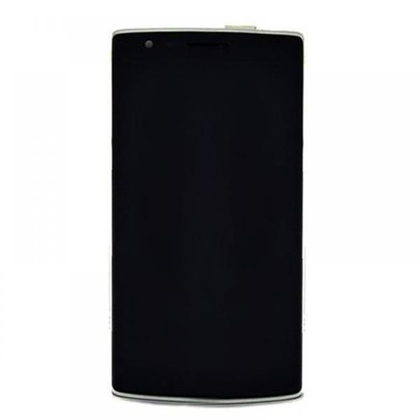 LCD Display + Touch Panel with Frame  for OnePlus One(Black) Other Replacement Parts OnePlus One