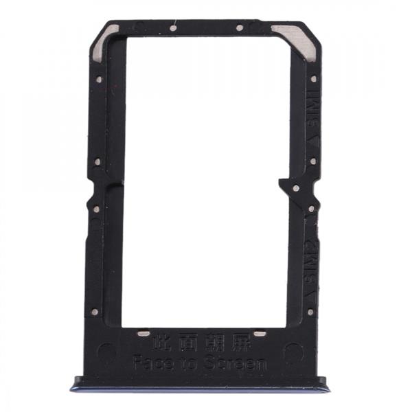 SIM Card Tray + SIM Card Tray for OPPO Reno3(Blue) Oppo Replacement Parts Oppo Reno3 5G