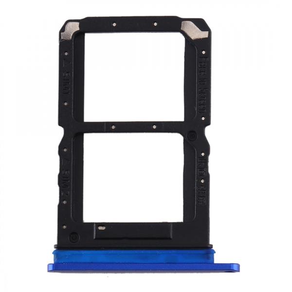 SIM Card Tray + SIM Card Tray for OPPO Reno Ace(Blue) Oppo Replacement Parts Oppo Reno Ace