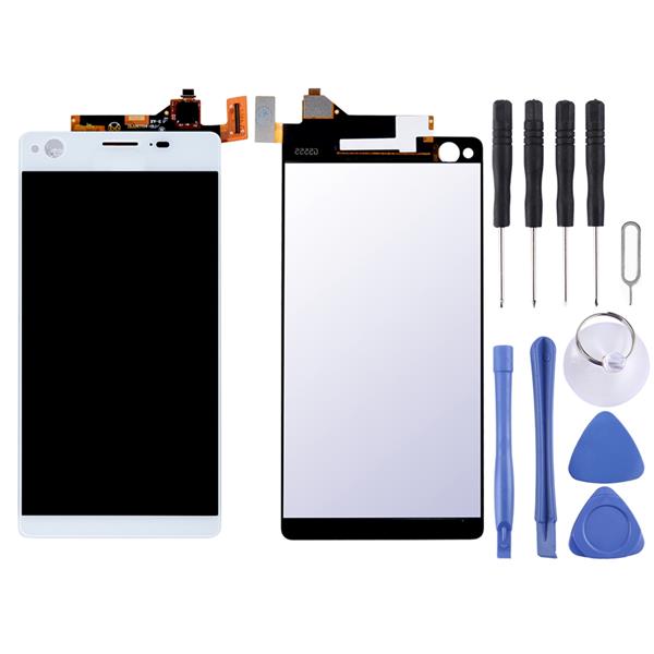 LCD Display + Touch Panel  for Sony Xperia C4(White) Sony Replacement Parts Sony Xperia C4