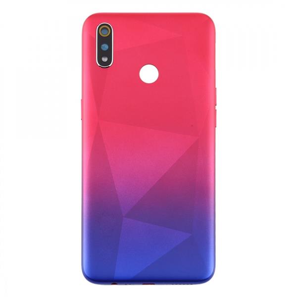 Battery Back Cover for OPPO Realme 3(Red + Blue) Oppo Replacement Parts OPPO Realme 3