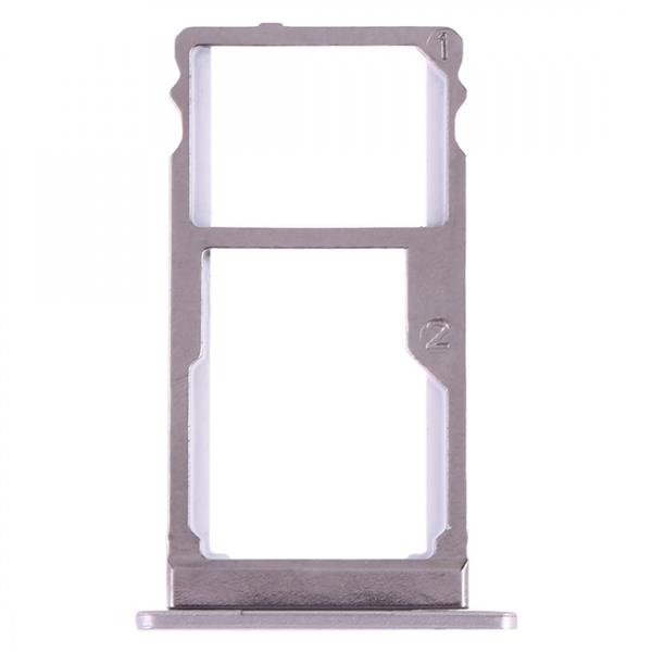 SIM Card Tray + SIM Card Tray for Lenovo K5 Note(Silver) Other Replacement Parts Lenovo K5 Note