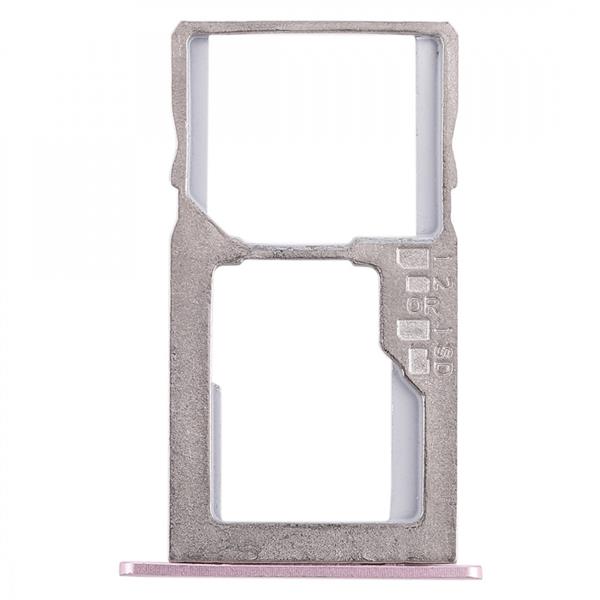 SIM Card Tray + Micro SD Card Tray for Asus Zenfone 3 Max ZC553KL (Pink) Asus Replacement Parts Asus Zenfone 3 Max