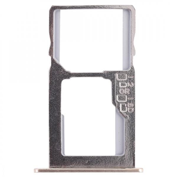 SIM Card Tray + Micro SD Card Tray for Asus Zenfone 3 Max ZC553KL (Gold) Asus Replacement Parts Asus Zenfone 3 Max