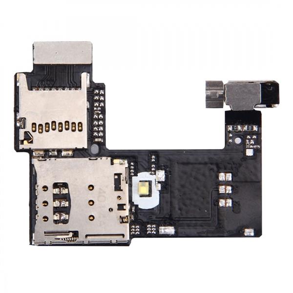 SIM Card Socket + SD Card Socket for Motorola Moto G (2nd Gen.) (Single SIM Version) Other Replacement Parts Motorola Moto G (2rd Gen)