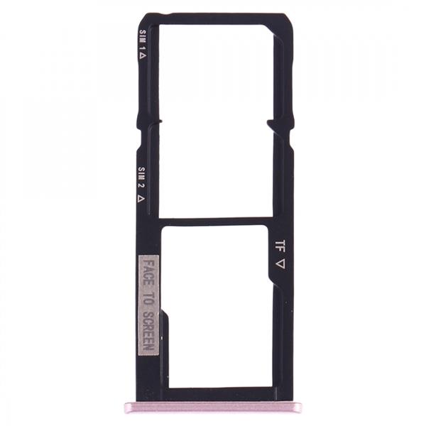SIM Card Tray + SIM Card Tray + Micro SD Card Tray for Asus Zenfone 4 Selfie ZD553KL / ZB553KL (Rose Gold) Asus Replacement Parts Asus ZenFone 4 Selfie
