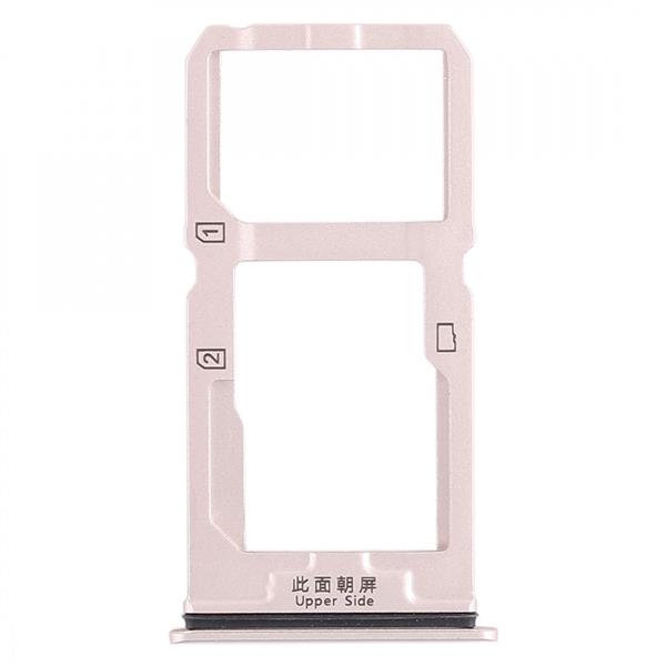 SIM Card Tray + SIM Card Tray / Micro SD Card Tray for Vivo X20(Gold) Vivo Replacement Parts Vivo X20