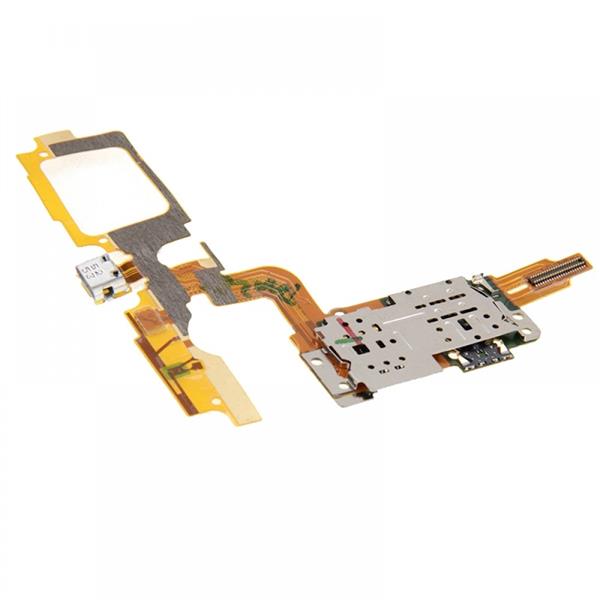Charging Port Flex Cable + SIM Card Reader Contact  for vivo X5Max V & X5Max + Vivo Replacement Parts Vivo X5Max V & X5Max +
