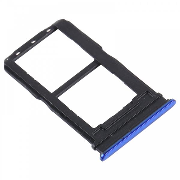 SIM Card Tray + SIM Card Tray for Vivo iQOO Neo V1914A (Blue) Vivo Replacement Parts Vivo iQOO Neo