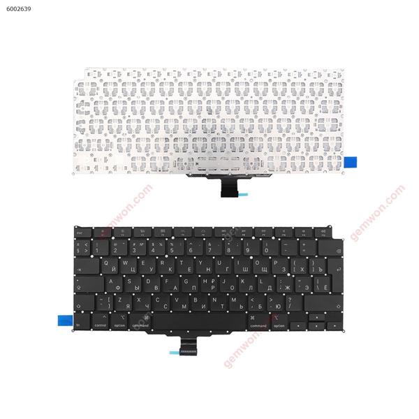 APPLE Macbook Pro A2179 BLACK(without Backlit) RU N/A Laptop Keyboard (OEM-A)