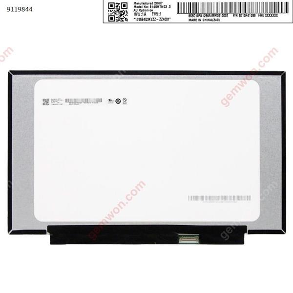 Lenovo Xiaoxin-14IWL Youth Edition 2019 Notebook 14-inch LCD Display B140HTN02.0 LCD/LED B140HTN02.0