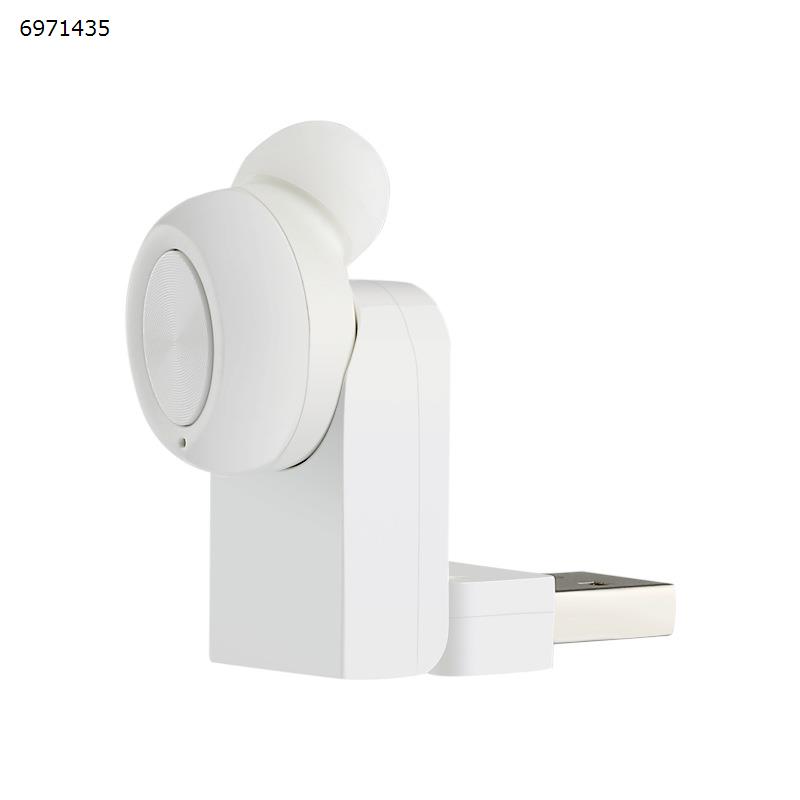 Car Bluetooth headset in-ear portable mini Bluetooth wireless sports USB magnetic charging Bluetooth 4.2 single ear X17 white Headset X17