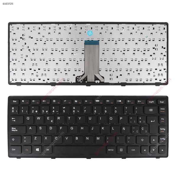 LENOVO flex 14 G400S  BLACK FRAME BLACK（WIN8) SP MP-12U96GB-686 Laptop Keyboard (OEM-A)