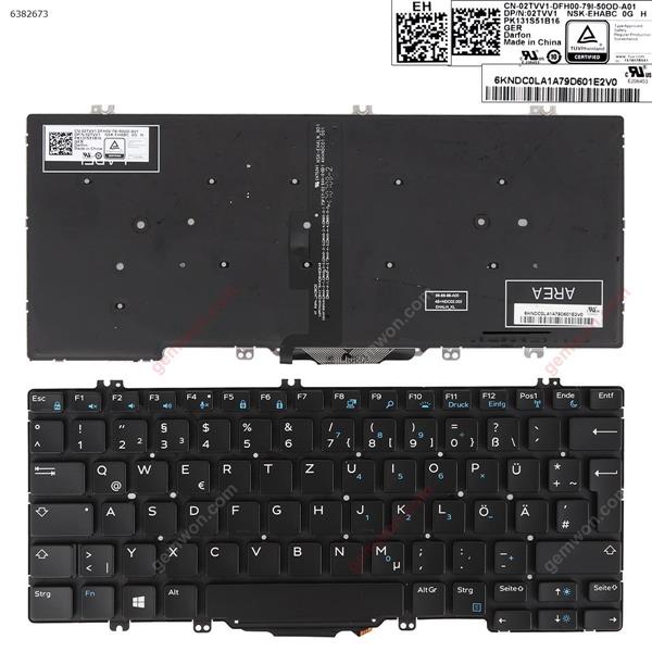 Dell Latitude e5280 e5289 e7280 Black ( Backlit, Without Frame ,Win8) GR 02TVV1 Laptop Keyboard (Original)