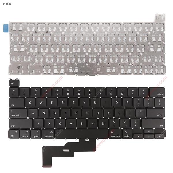 APPLE Macbook Pro A2338  BLACK (without Backlit) US n/a Laptop Keyboard (OEM-A)