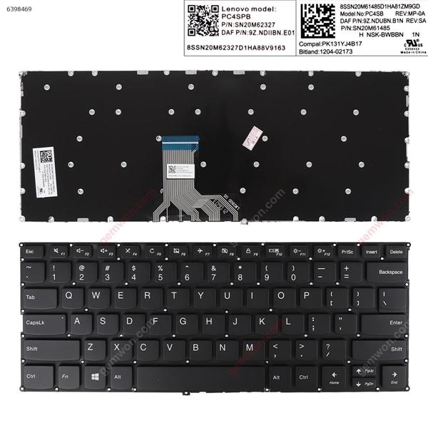  LENOVO ideapad Y700-14ISK Y700-14 BLACK   WIN8 US PC4SB  9Z.NDUBN.B1N  SN20M61485 Laptop Keyboard (OEM-A)