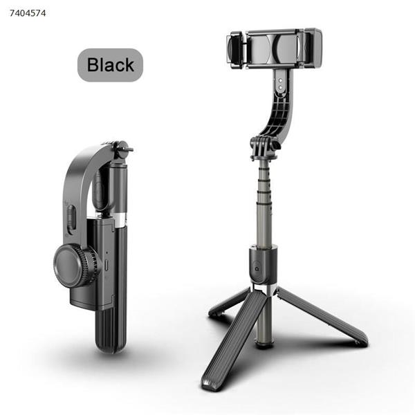 Gimbal Stabilizer Bluetooth Fill Light Handheld Portable Stabilizer Tripod Mobile Selfie Stick L09 Black Mobile Phone Mounts & Stands L09
