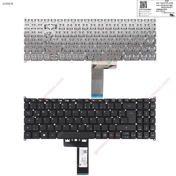 ACER SWIFT SF315-51 /SF315-52/SF315-41   a315-42 a315-42g a315-54 a315-54k BLACK (Without FRAME,WIN8) GR 132CE3B00 NKI15170B3 8420101DKC01 Laptop Keyboard (OEM-A)