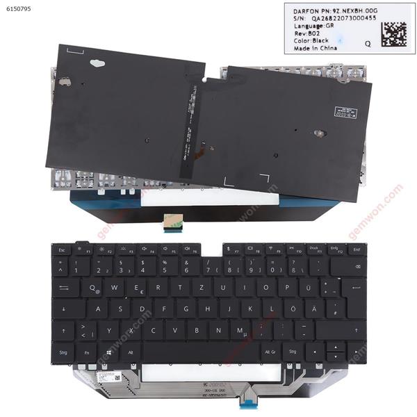 HUAWEI MACH W19 W29 BLACK ( Backlit Without FRAME，Win8) ) GR 9Z.NEXBH.00C QA26822043001412 Laptop Keyboard (OEM-A)