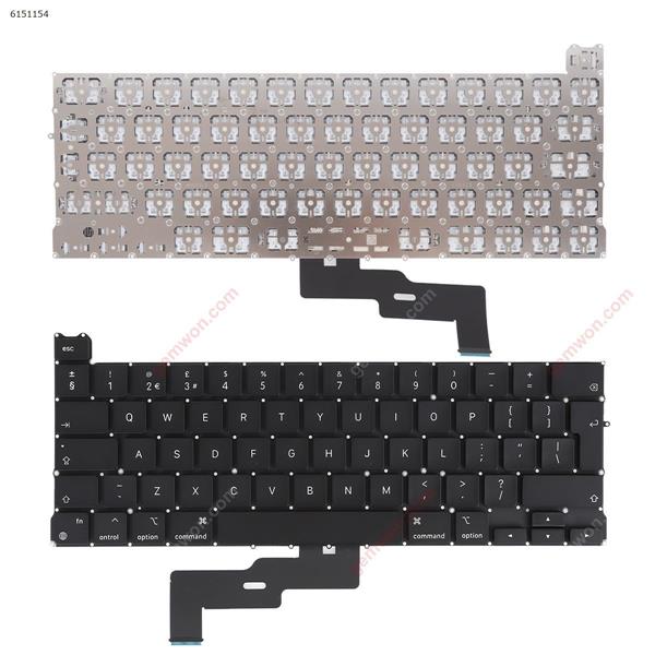 APPLE Macbook Pro A2338 BLACK (without Backlit) UK N/A Laptop Keyboard ()