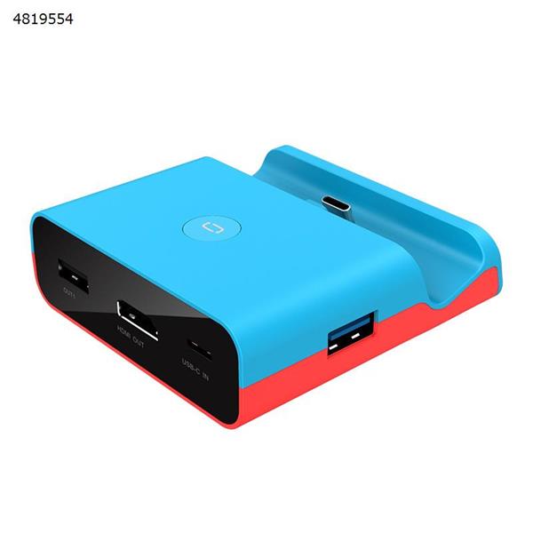 Switch video converter HDMI transfer TV TV base NS portable type-c charging base blue Charger & Data Cable NS06