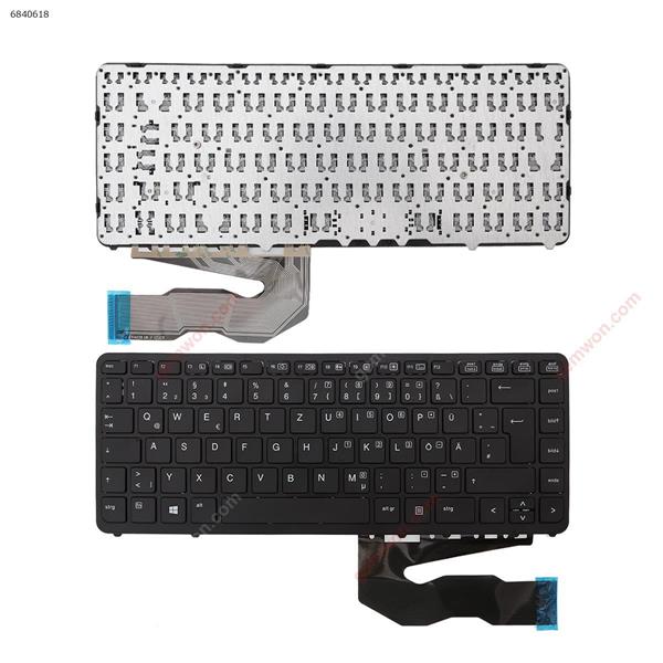 HP EliteBook 840 G1 850 G1 BLACK FRAME BLACK (,without  point,Win8)OEM GR N/A Laptop Keyboard (OEM-B)