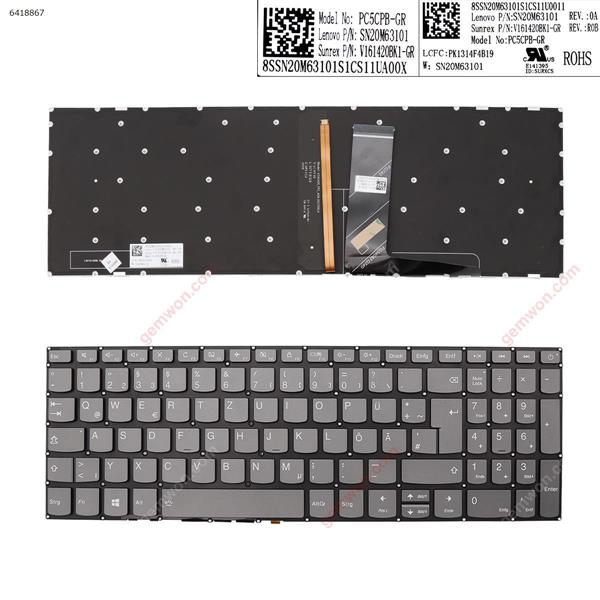 Lenovo IdeaPad 320-15ABR 320-15IAP 320-15AST 320-15IKB 320-15ISK GRAY Backlit win8 GR PC5CPB SN20M63101 V161420BK1 Laptop Keyboard (Original)