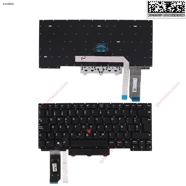 Lenovo Thinkpad E14 Gen 2  20T6 20T7 20TA 20TB  BLACK (With Point Stick For Win8) SP V185920EK1-SP-00R000 Laptop Keyboard (Original)