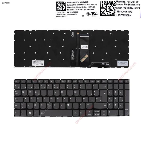 Lenovo IdeaPad 320-15ABR 320-15IAP 320-15AST 320-15IKB 320-15ISK GRAY Backlit win8 SP SN20Q40612 Laptop Keyboard (Original)