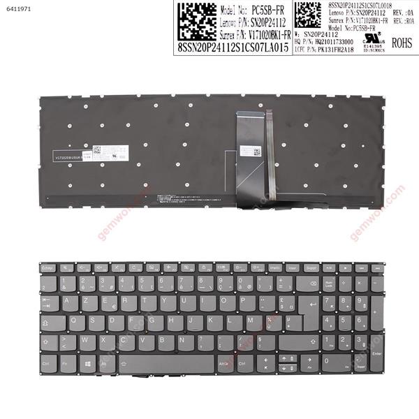 Lenovo IdeaPad 720s-15isk 720s-15ikb v330-15ikb v330-15isk GRAY  Backlit win8 FR V161420BK1 Laptop Keyboard (Original)
