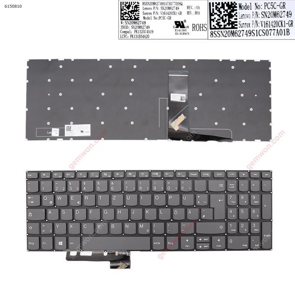 Lenovo IdeaPad 720s-15isk 720s-15ikb v330-15ikb v330-15isk GRAY win8  GR 181115004V161420DK2UK1659 Laptop Keyboard (Original)