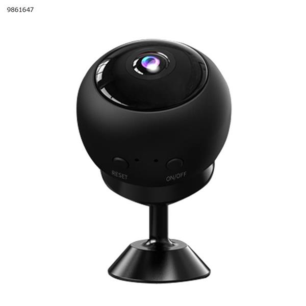 New wide-angle camera 180° infrared high-definition night vision smart wifi camera with remote camera H9 black Camera H9