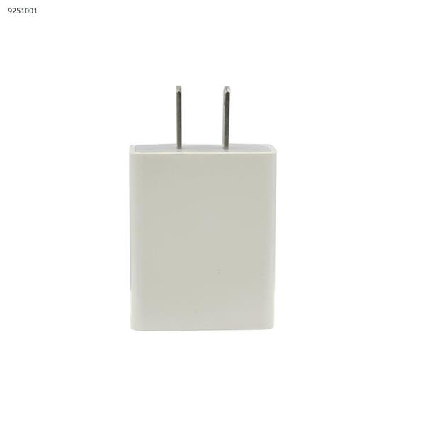 5W 2USB 5v 2.1A Power Adapter Charger US White Charger & Data Cable N/A