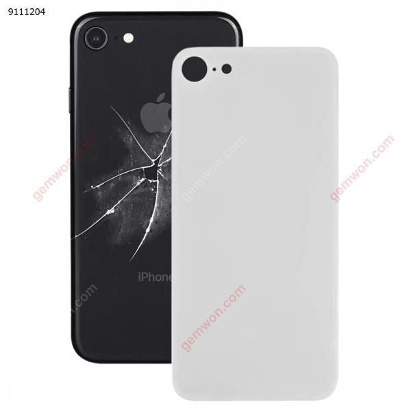 Easy Replacement Big Camera Hole Glass Back Battery Cover with Adhesive for iPhone 8(White) iPhone Replacement Parts Apple iPhone 8