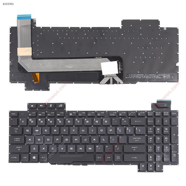Asus GL503GE   BLACK (Without FRAME, Full Colorful Backlit ,WIN8)  US V170146DS1 Laptop Keyboard (OEM-A)