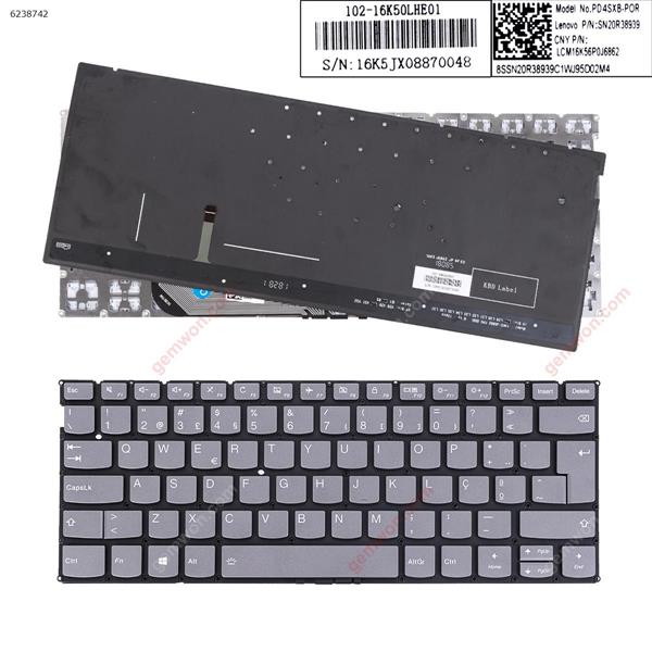 Lenovo Yoga S730-13IWL S730-13IML  IdeaPad 730S  GRAY (Backlit Win8) PO LCM16K5  SN20R38952  LCM16K56HUJ6862 Laptop Keyboard (Original)