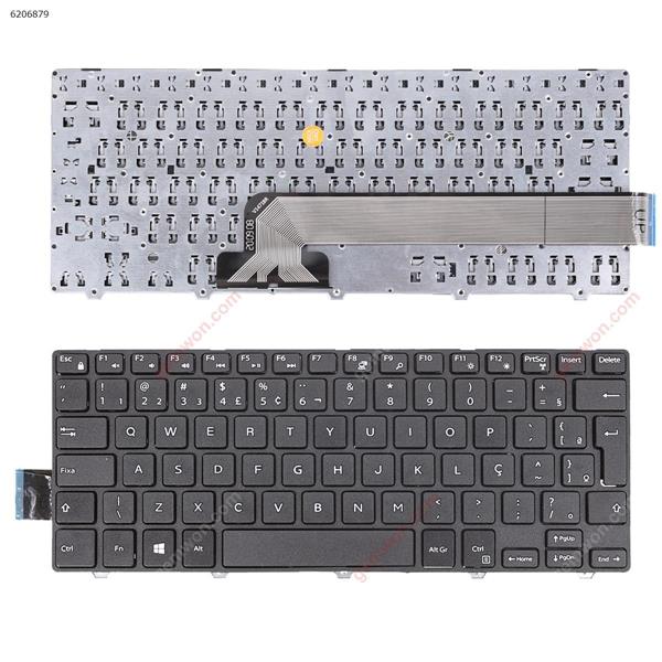 DELL Inspiron 14-3000 5447 5442 5445 7447 Series BLACK FRAME BLACK (For Win8) BR N/A Laptop Keyboard (OEM-B)