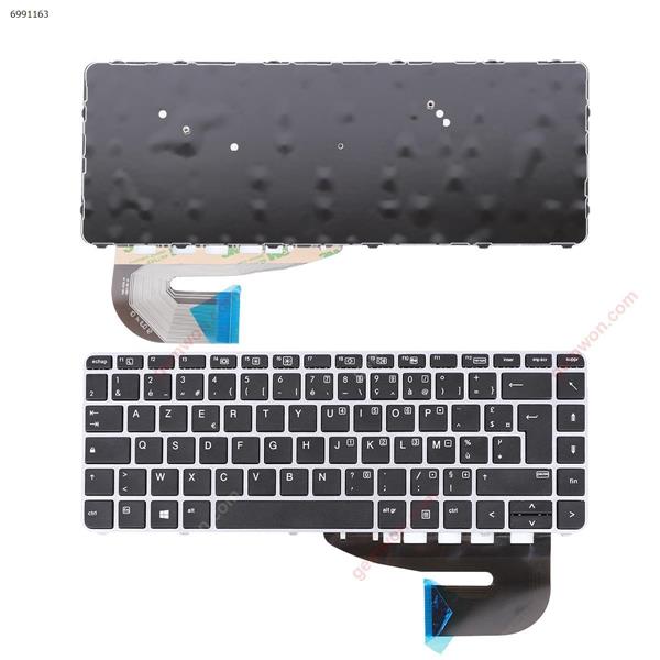 HP EliteBook 840 G3 SILVER FRAME BLACK  (OEM) FR 6037B0113403 Laptop Keyboard (OEM-B)