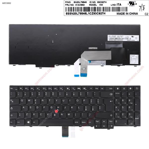 ThinkPad E531 T540 BLACK( with point stick For Win8)OEM IT N/A Laptop Keyboard (OEM-A)