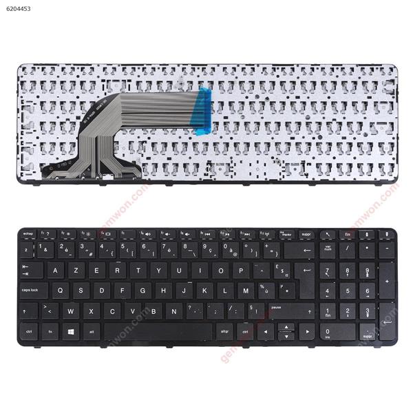 HP Pavilion 15-e 15-n  250 G3  255 G3 256 G3  GLOSSY FRAME BLACK(Win8) FR 2B-06901Q110  708168-001 Laptop Keyboard ( )
