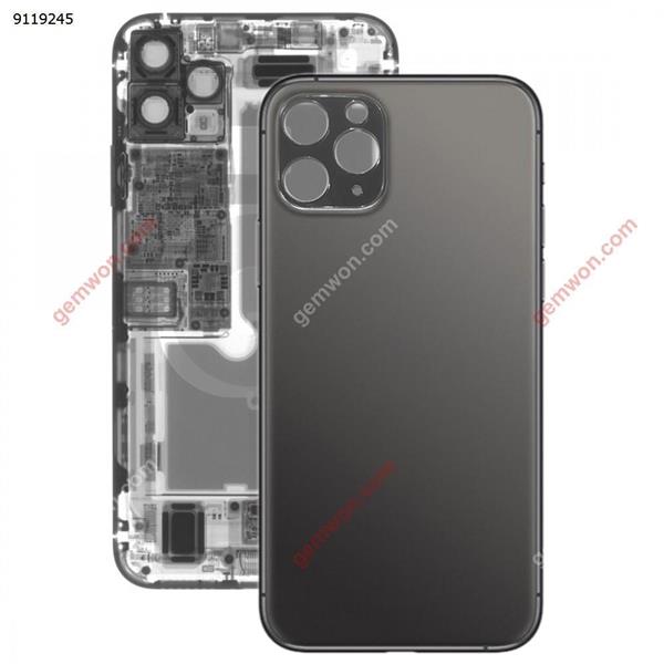 Glass Battery Back Cover for iPhone 11 Pro Black Replacement Parts iPhone Replacement Parts iPhone 11 Pro Parts