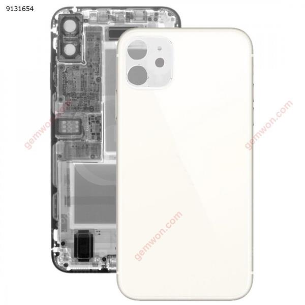 Glass Battery Back Cover for iPhone 11(White) iPhone Replacement Parts Apple iPhone 11