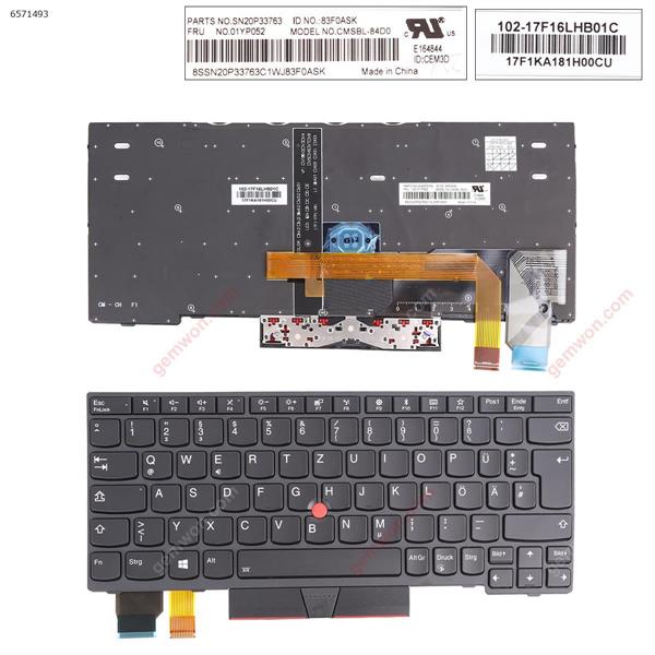 IBM ThinkPad X280 X395 X390 BLACK FRAME BLACK（with point ，backlit win8） GR SN20P33763 CMSBL-84D0 Laptop Keyboard (Original)