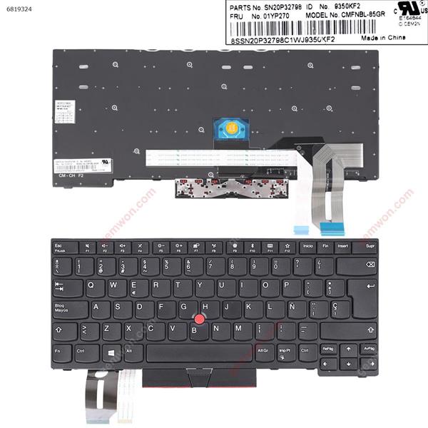 IBM Lenovo E480 L480 T480S  Black(With Point stick,Win8 ) OEM SP CMFNBL-85SP P/N SN20P32796 01YP270 Laptop Keyboard ()