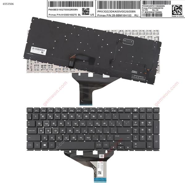  HP omen 15-DC TPN-Q211 15-dc000 15t-dc000 15-dc0010nr BLACK ( Full Colorful Backlit,Without Frame,WIN8) RU 910300206760 Laptop Keyboard (Original)