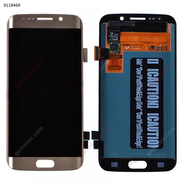 Original LCD Display + Touch Panel for Galaxy S6 edge / G925, G925F, G925FQ, G925I, G925A, G925T, G925S, G925K, G925L, G9250(Gold) Samsung Replacement Parts Samsung Galaxy S6 Edge