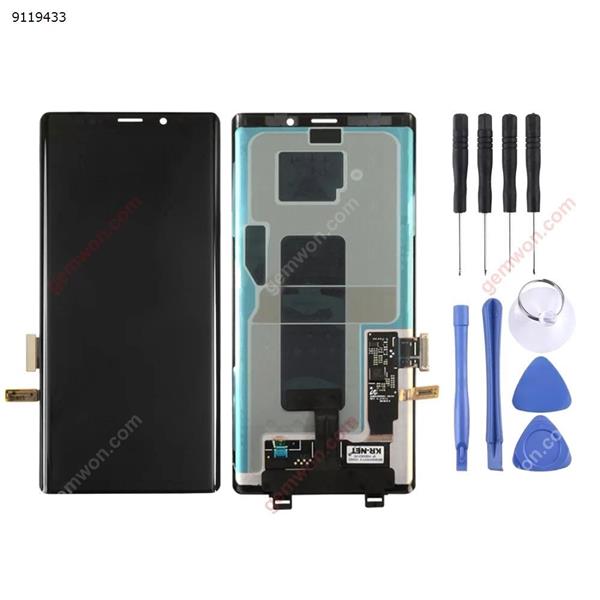 LCD Screen and Digitizer Full Assembly for Galaxy Note9 / N960A / N960F / N960V / N960T / N960U(Black) Samsung Replacement Parts Galaxy Note9 Parts