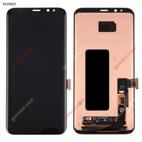 Original LCD Display + Touch Panel for Galaxy S8+ / G955 / G955F / G955FD / G955U / G955A / G955P / G955T / G955V / G955R4 / G955W / G9550(Black) Samsung Replacement Parts Galaxy S8+ Parts