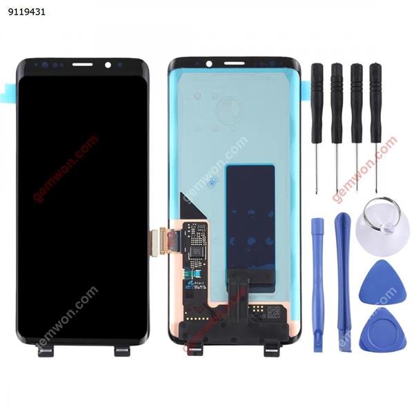 LCD Screen and Digitizer Full Assembly for Galaxy S9+ / G965F / G965F / DS / G965U / G965W / G9650(Black) Samsung Replacement Parts Galaxy S9+ Parts