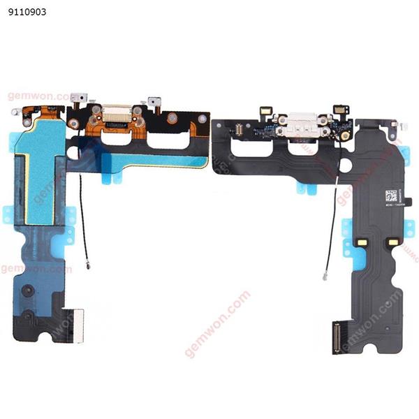 Charging Port Flex Cable for iPhone 7 Plus (White) iPhone Replacement Parts Apple iPhone 7 Plus